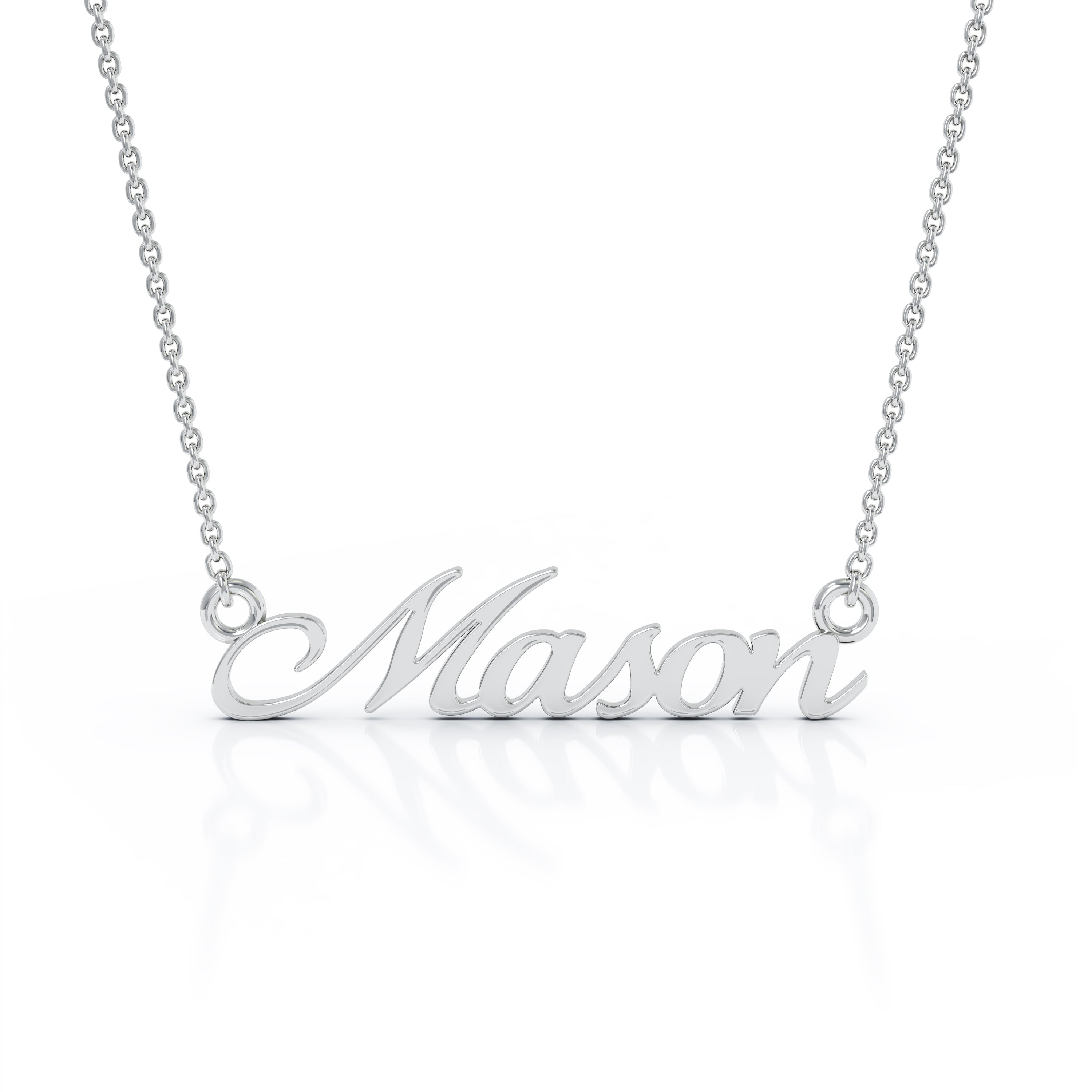 Personalized Name Necklace in 14K Gold
