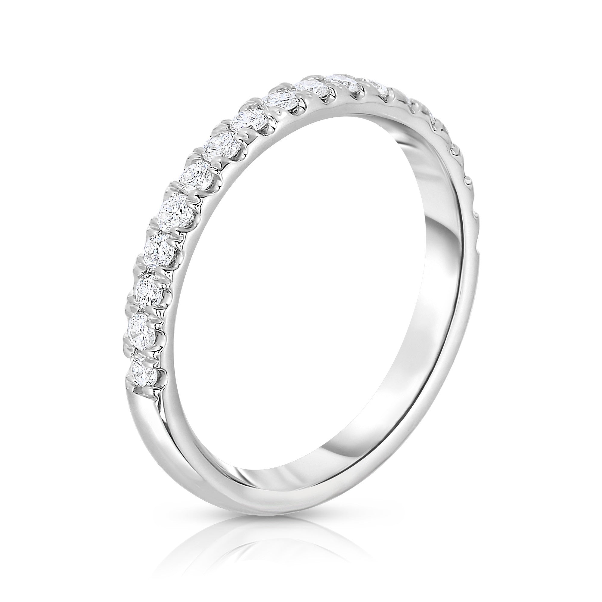 0.40Ct Diamond Wedding Band in 14K Gold