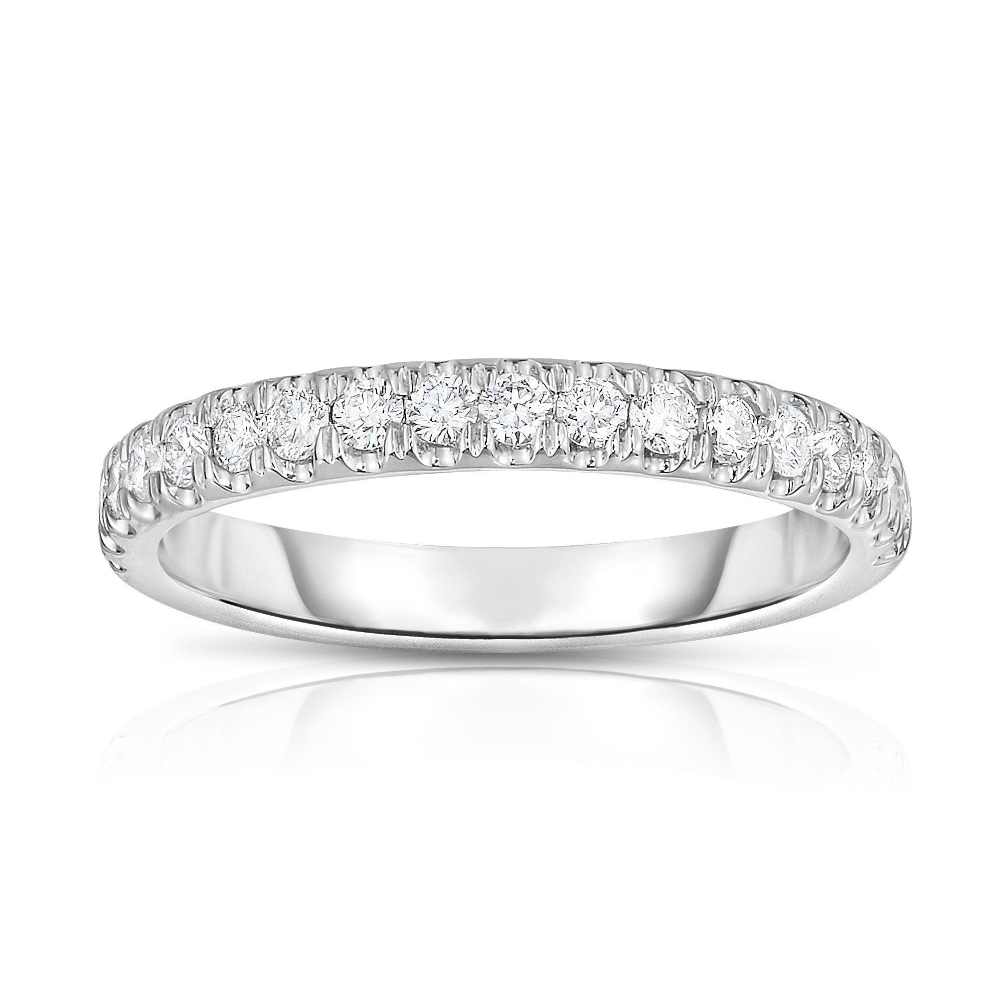 0.40Ct Diamond Wedding Band in 14K Gold