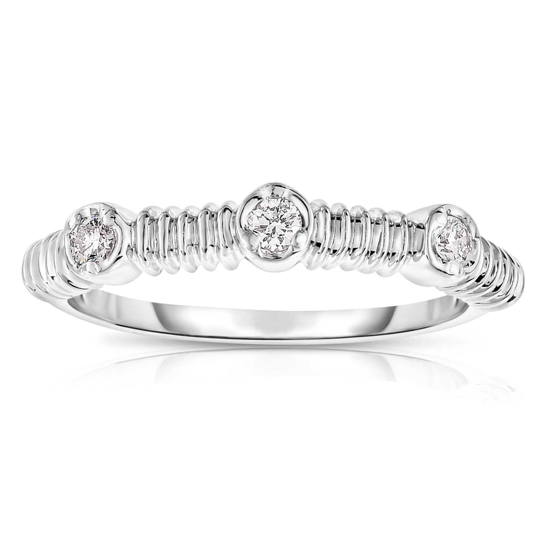 0.36Ct Diamond Stackable Ring Set in 14K Gold