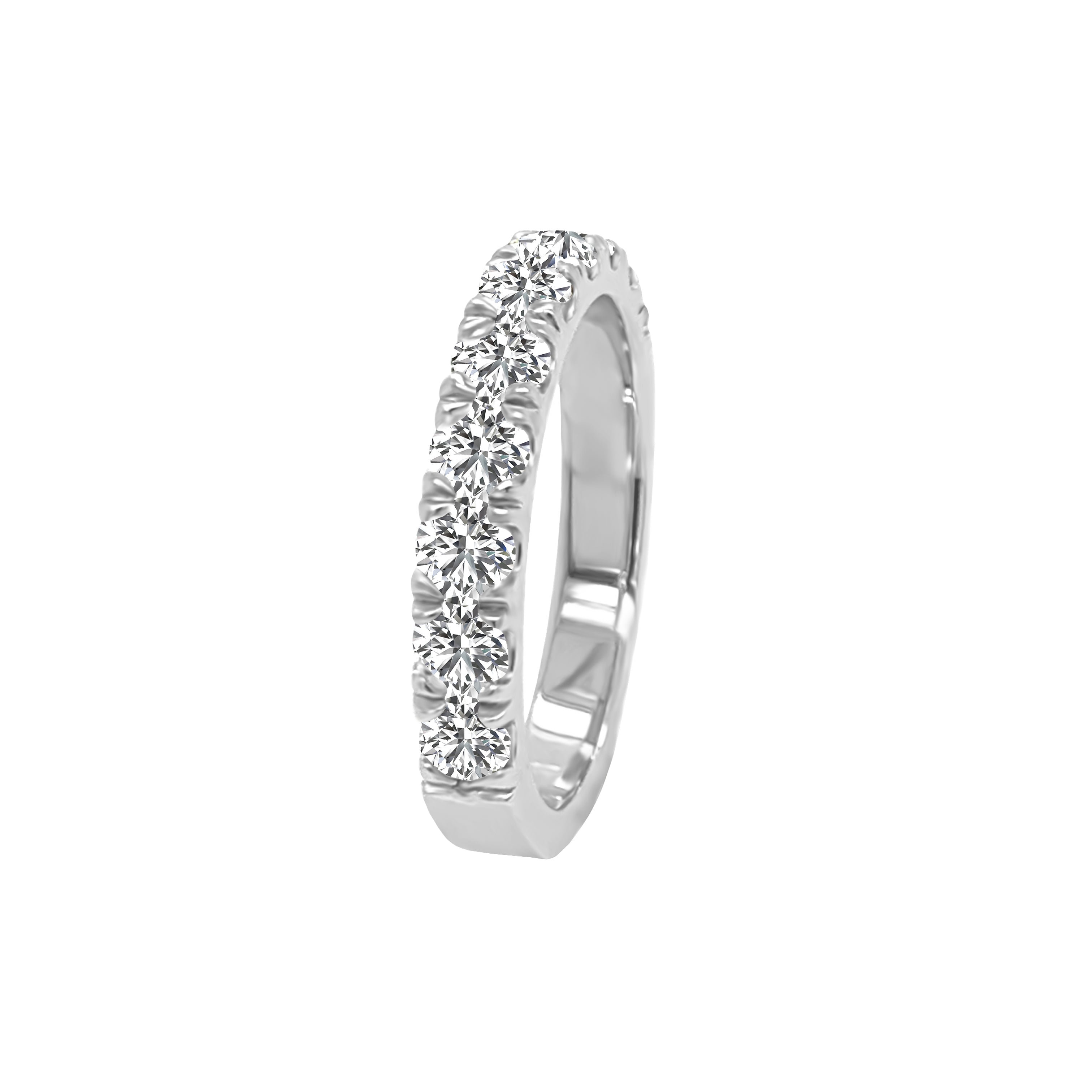 1.00Ct Diamond Wedding Band in 14K Gold