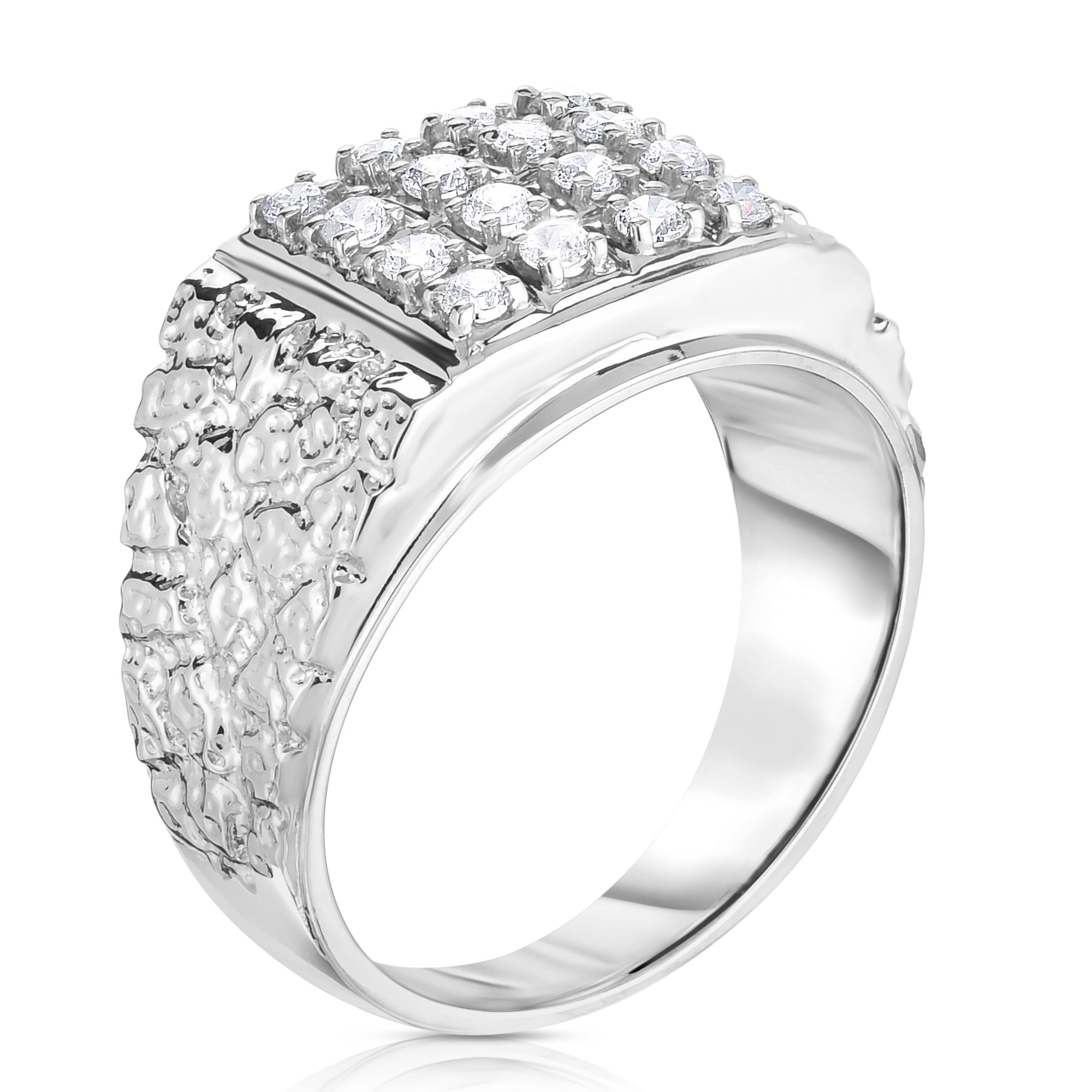 0.50Ct Diamond Men's Ring in 14K Gold