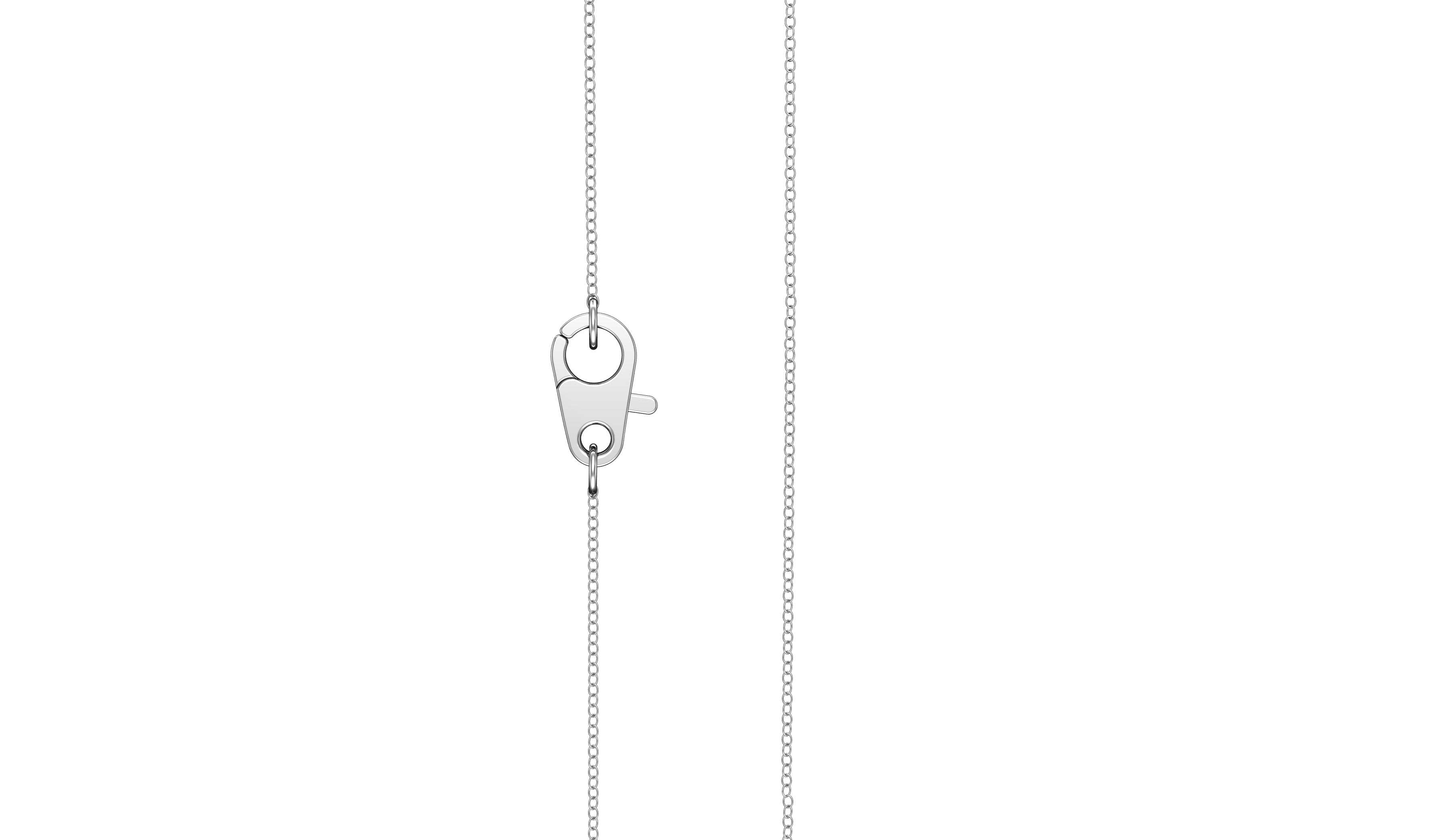 5MM Sapphire & Diamond Accent Necklace, 16"-18" in 14K Gold