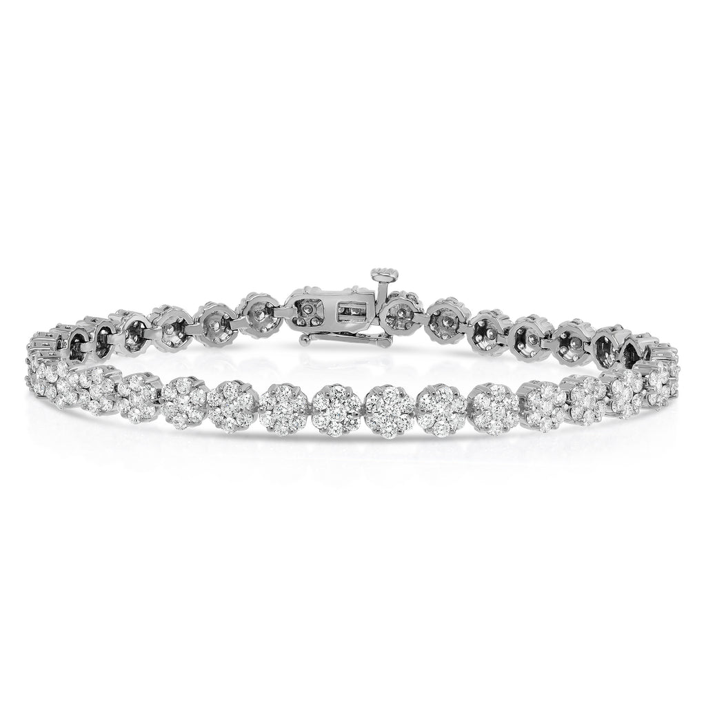 Cluster Diamond Bracelet Mangalsutra | Modern bracelets, Diamond cuts,  Mangalsutra chain