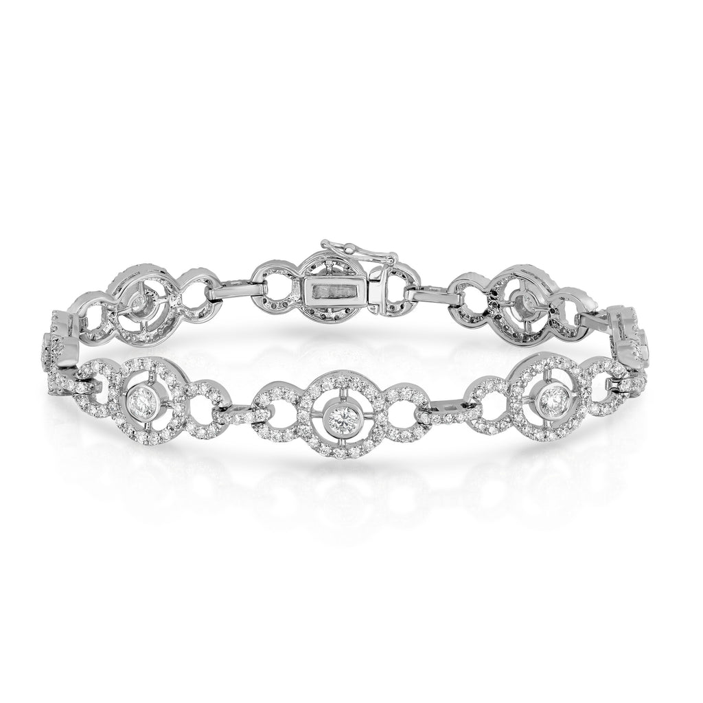 Diamond Bracelets for Women | Bracelets gold diamond, Sterling silver  bracelets, Indian diamond jewellery