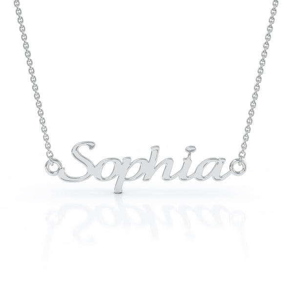 14K Gold Personalized Name Necklace