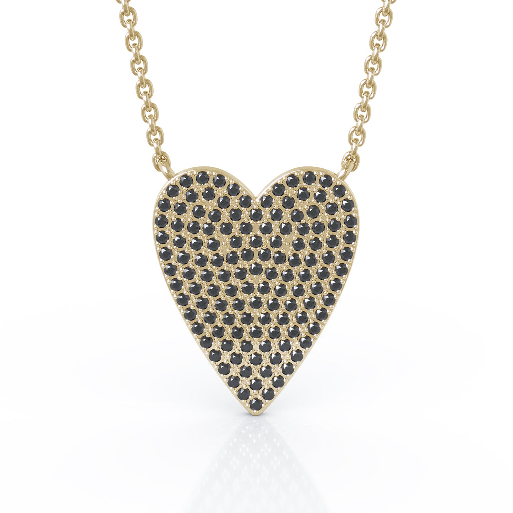 14K Gold Large Heart Shaped Tree of Life Pendant with Diamonds, Jewish  Jewelry | Judaica Web Store