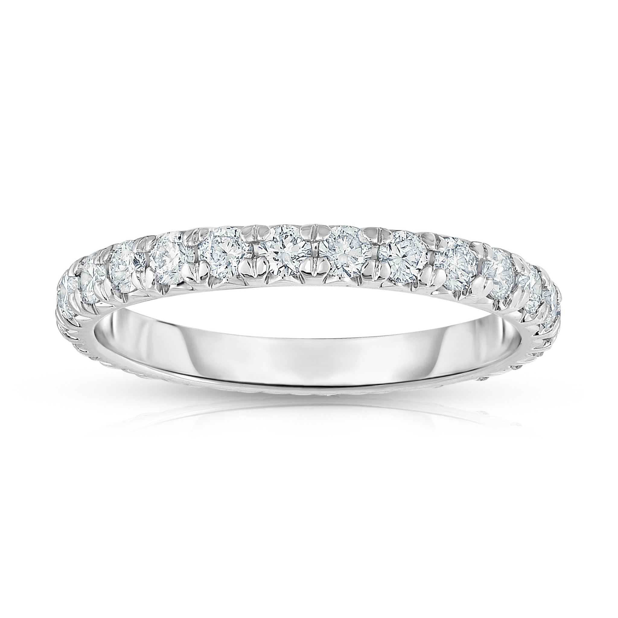 0.90Ct Diamond Eternity Band in 14K White Gold