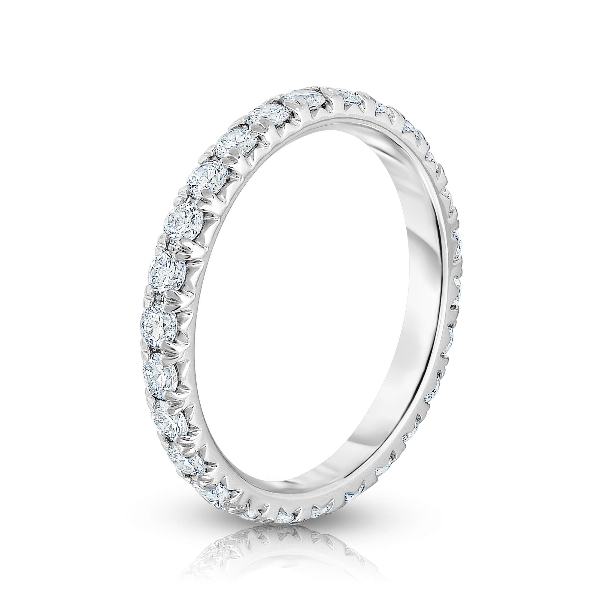 0.90Ct Diamond Eternity Band in 14K White Gold