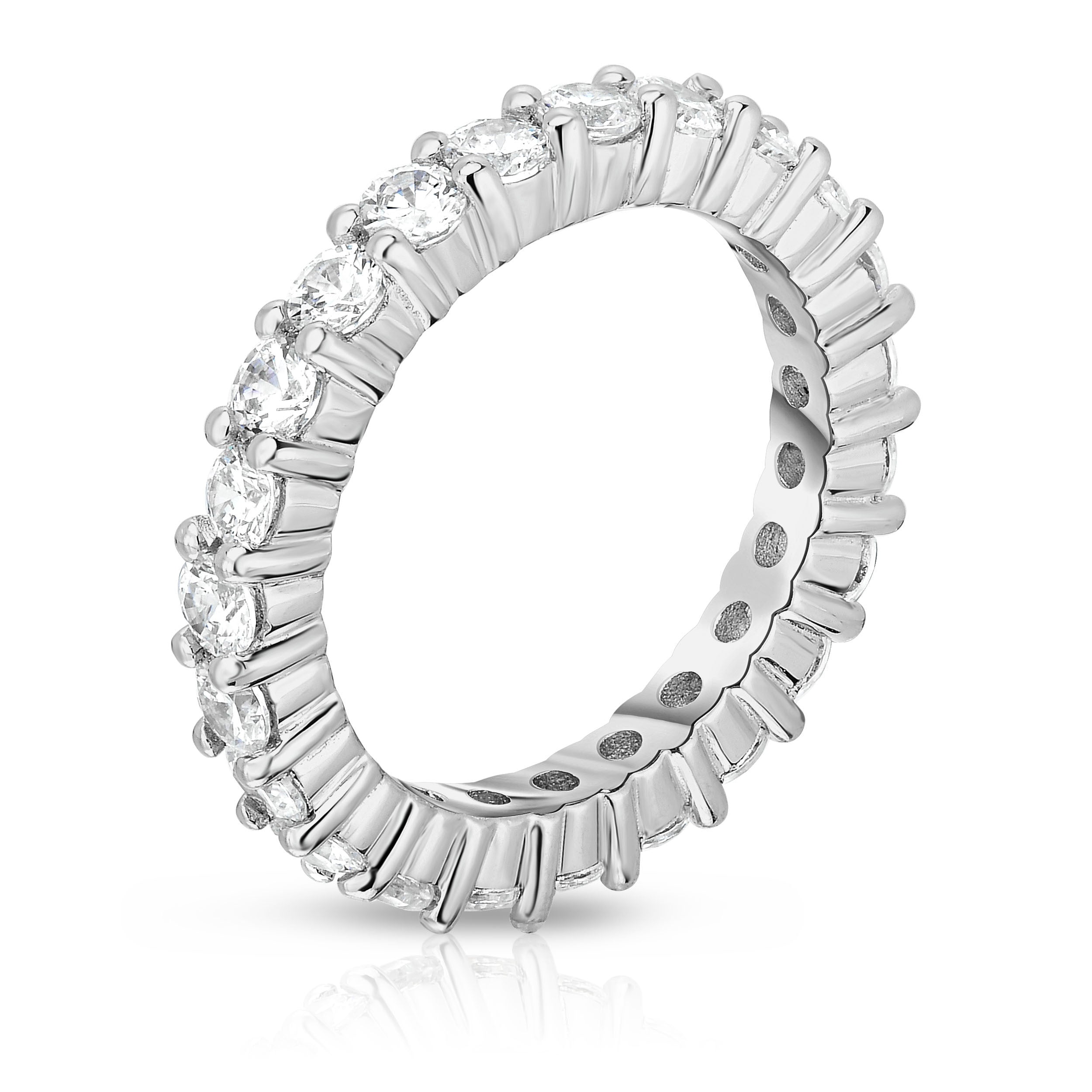 2.00-2.30Ct Diamond Eternity Ring in 14K White Gold