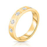 14K Gold Diamond (0.40 Ct, G-H Color, SI2-I1 Clarity) Ring