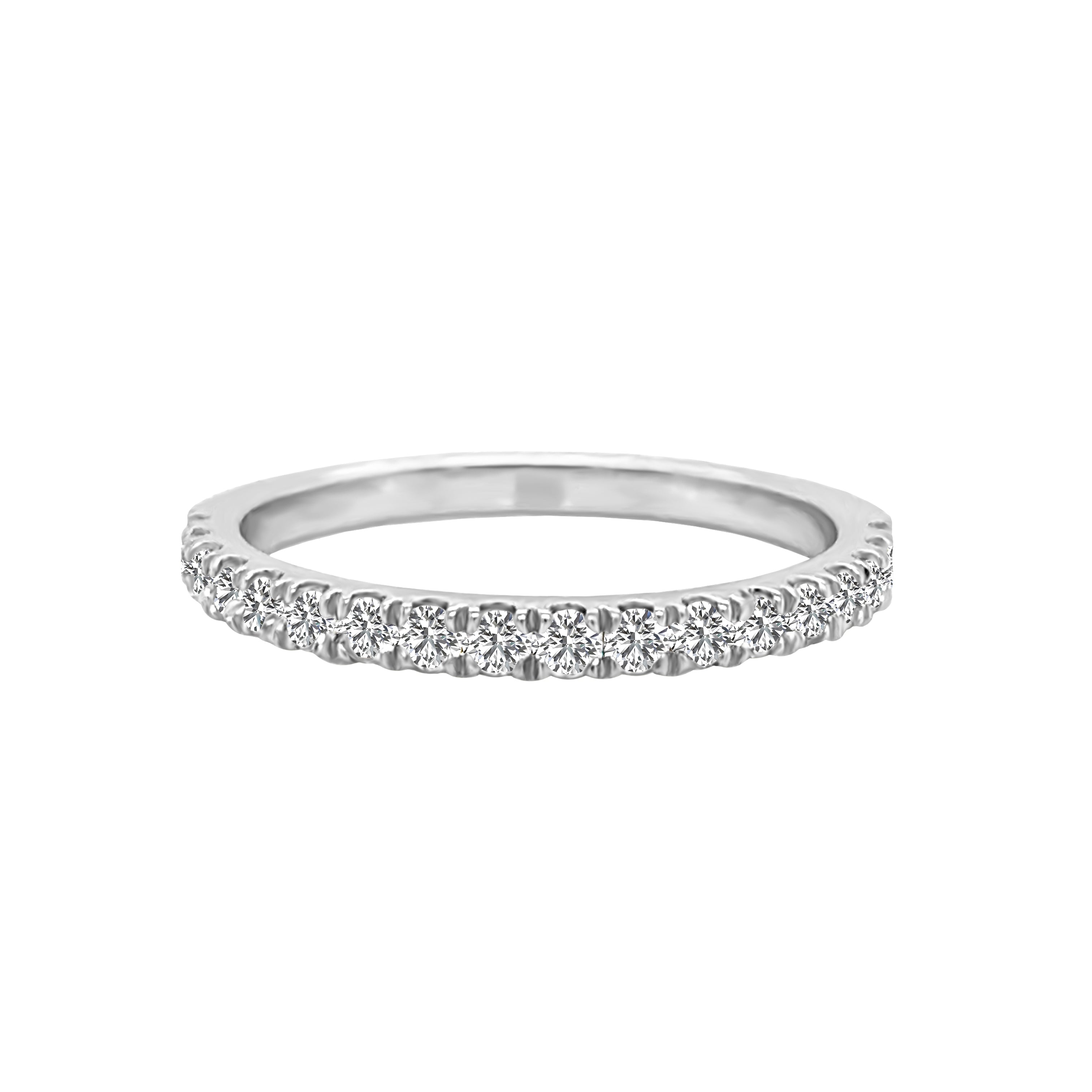 0.35Ct Diamond Wedding Band in 14K Gold