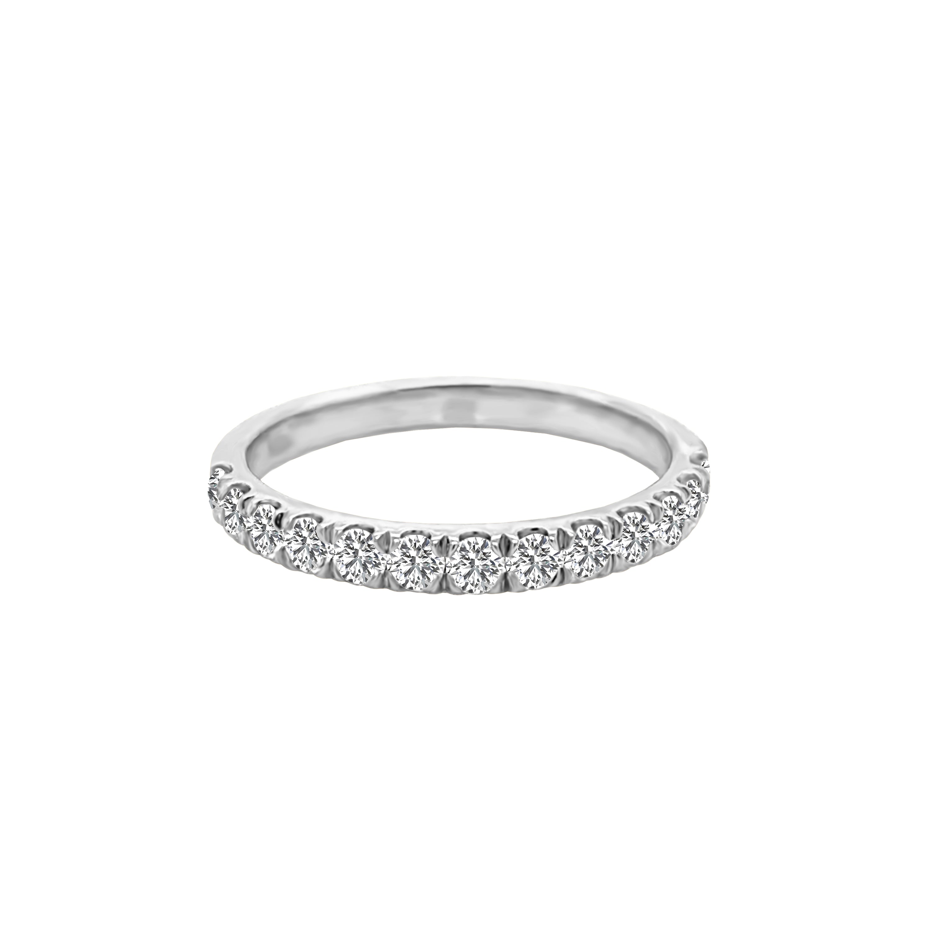 0.50Ct Diamond Wedding Band in 14K Gold