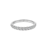 14K Gold Diamond Wedding Band (0.50 Ct, G-H Color, SI2-I1 Clarity)